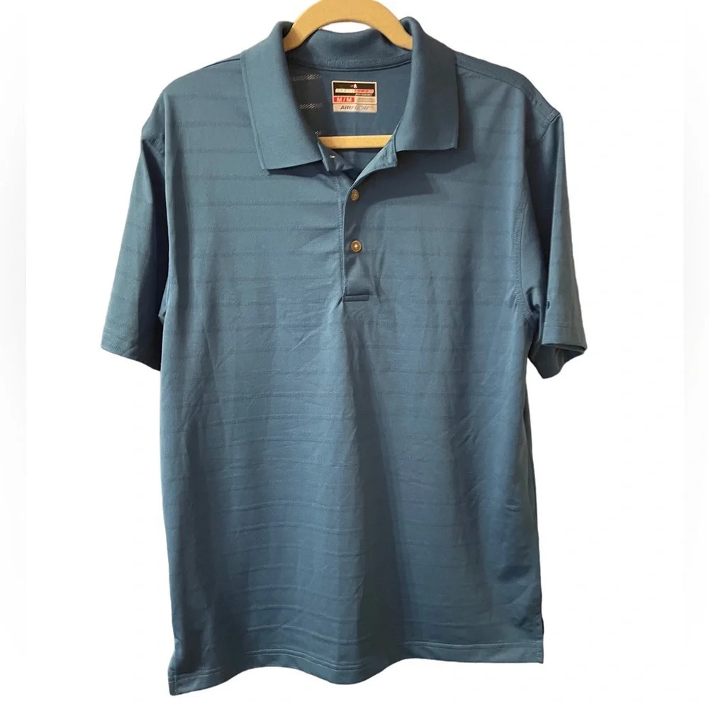 GRAND SLAM PERFORMANCE BLUE GOLF POLO